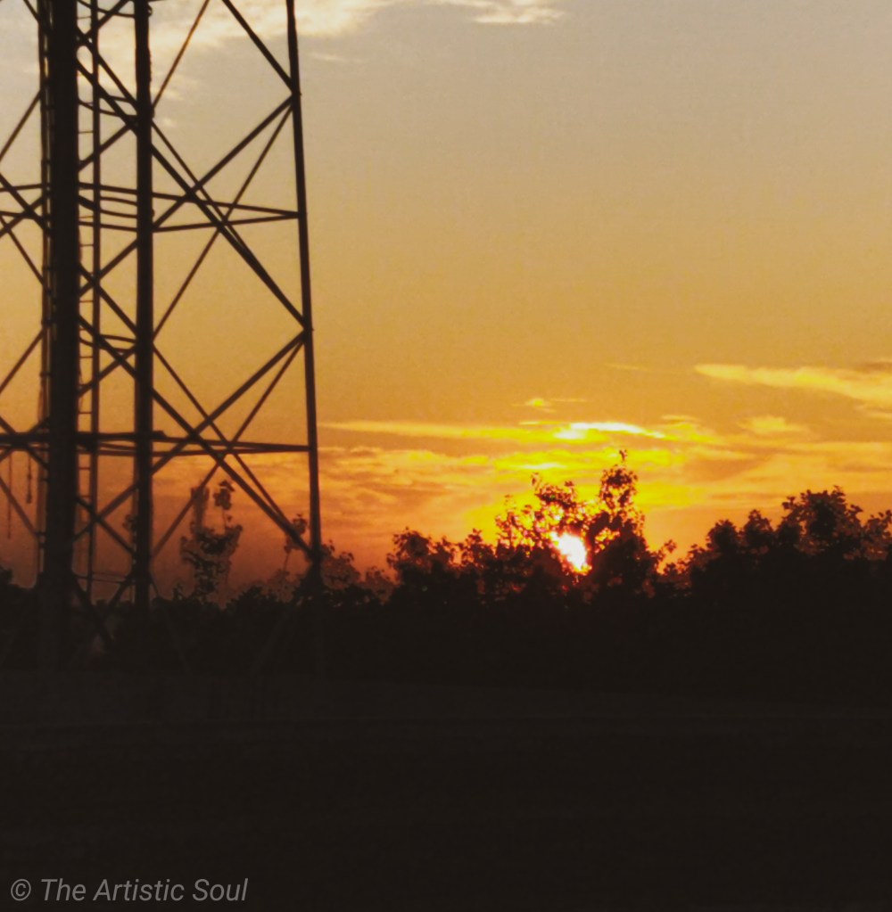 A Sunset in the Urban landscape