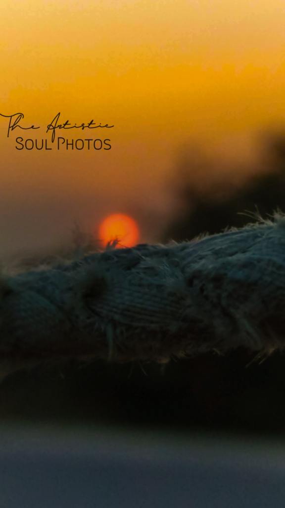 A twilight sunset view