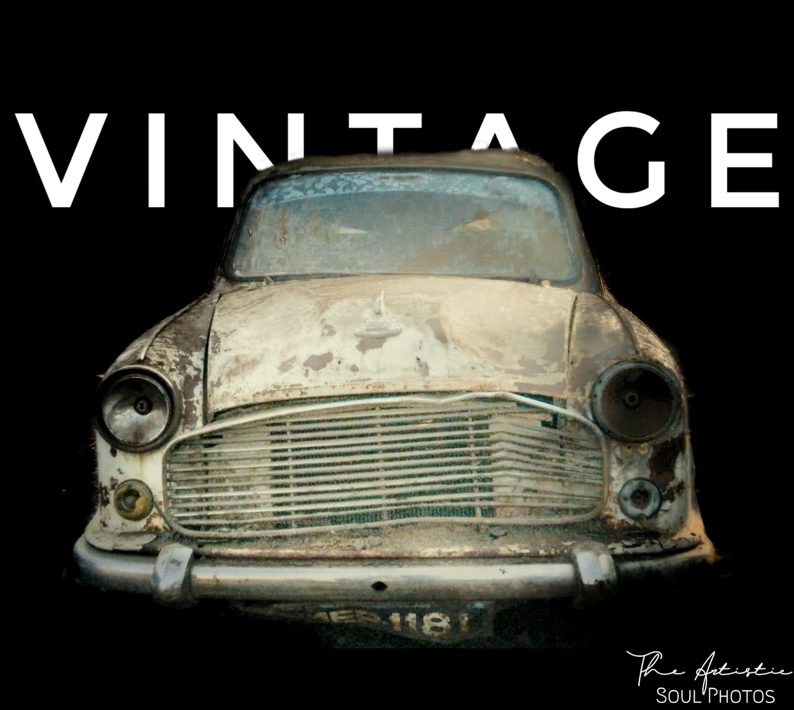 A Vintage Ambassador Car